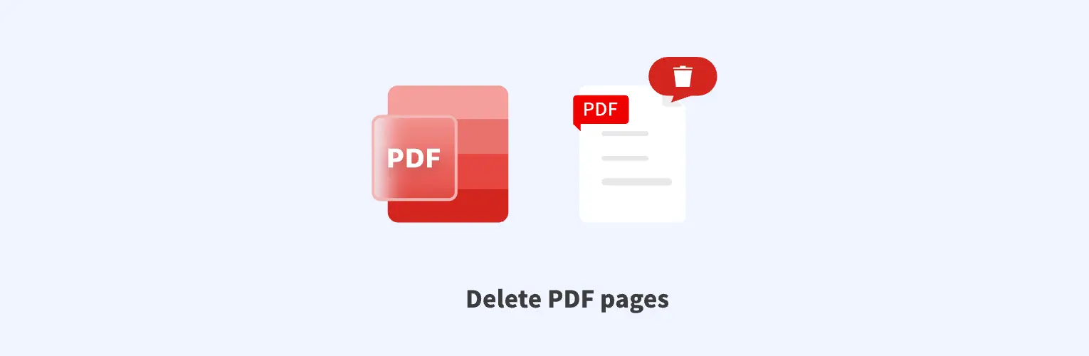 Delete pages from PDF