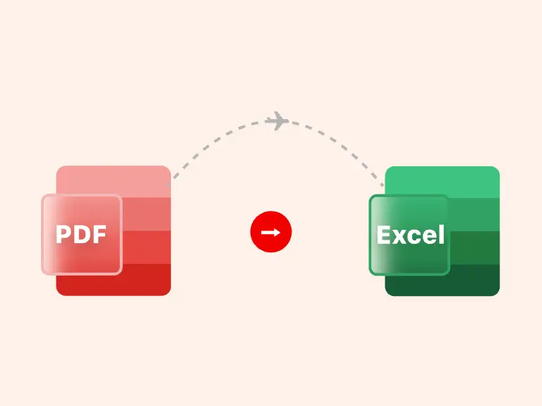 Convert PDF to Excel online for free or offline anywhere and anytime