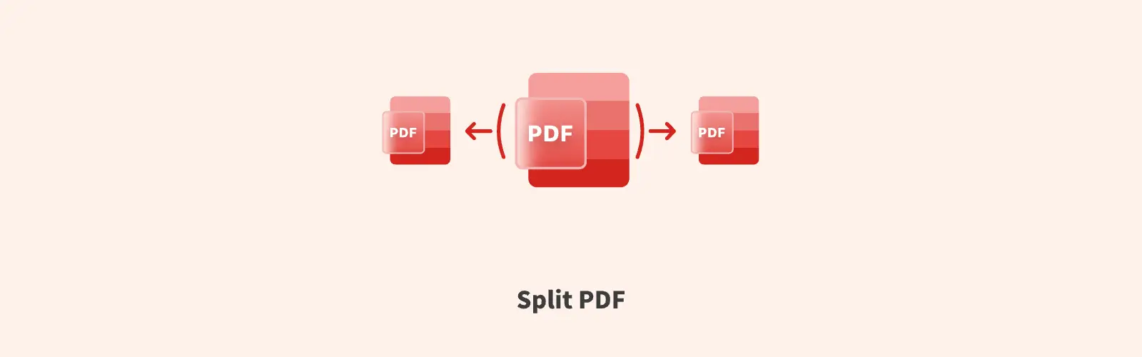 Split PDF pages