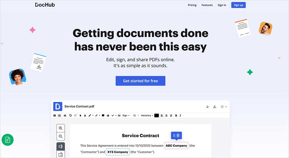 DocHub PDF Editor