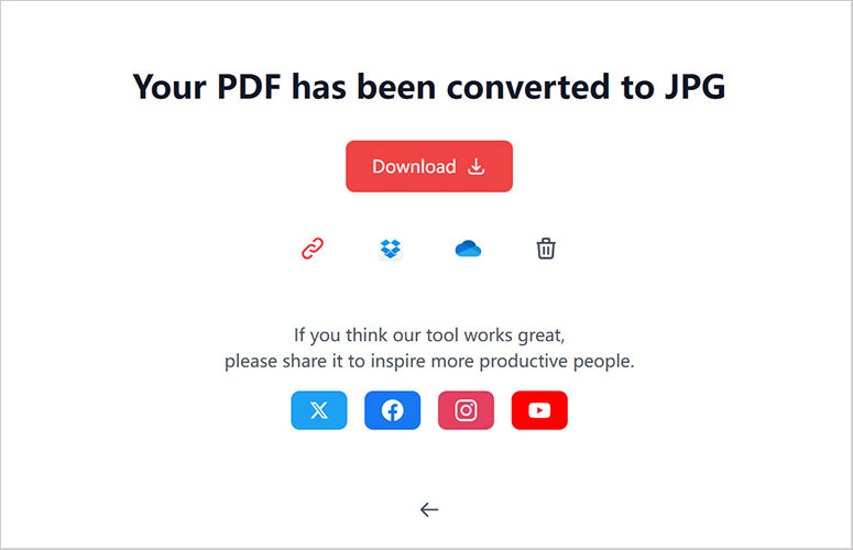 Save PDF as JPEG